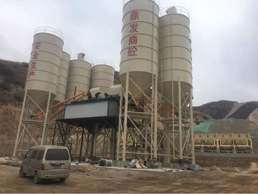 鄉鎮環保主查混凝土攪拌站工地